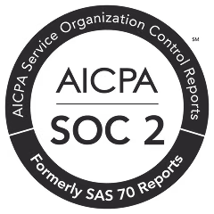 SOC 2 Type II certification badge